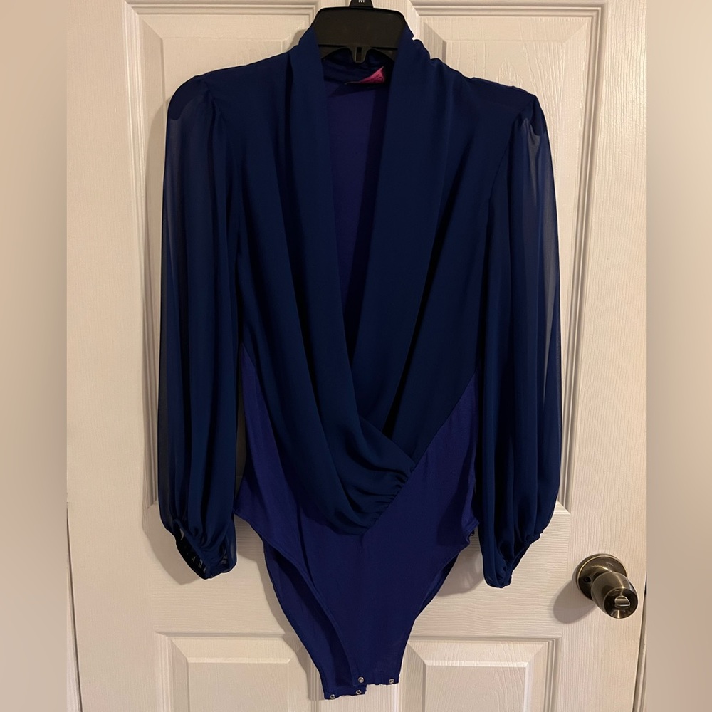 Blue Body Blouse
